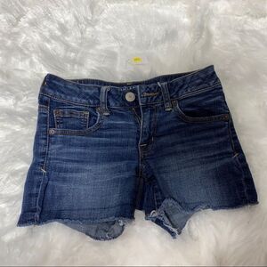 American Eagle Hi-Rise Shortie Shorts
